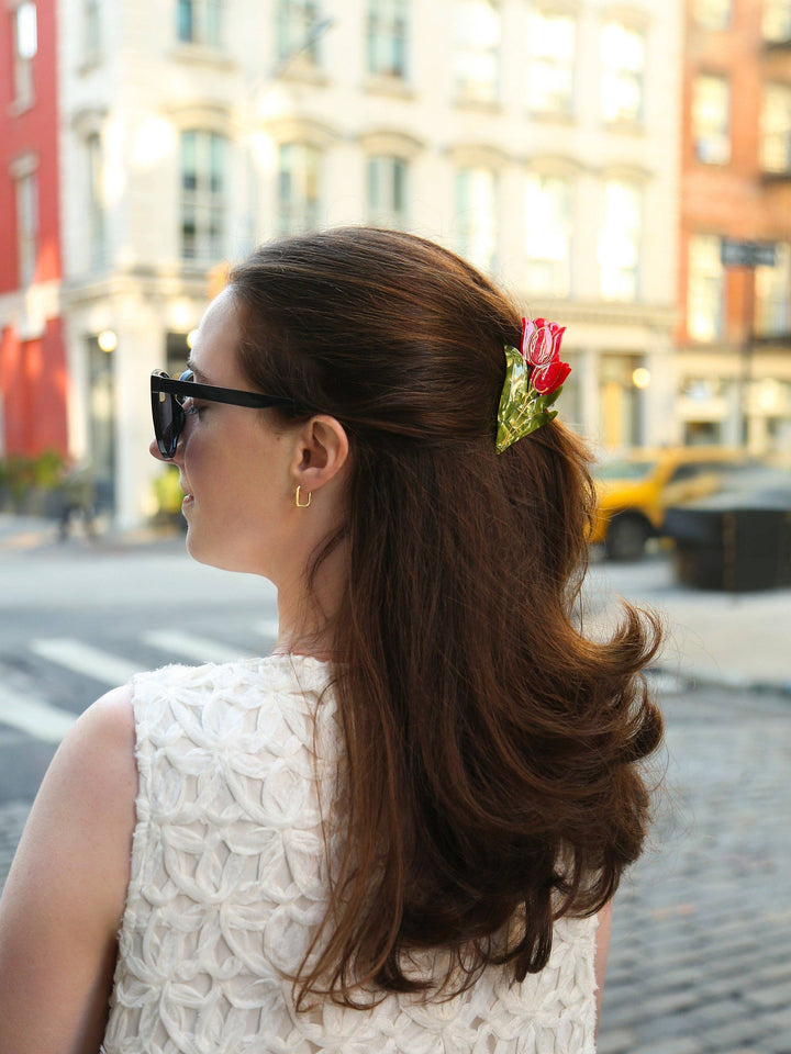 Vintage Tulips Claw Clip, 2 Colors