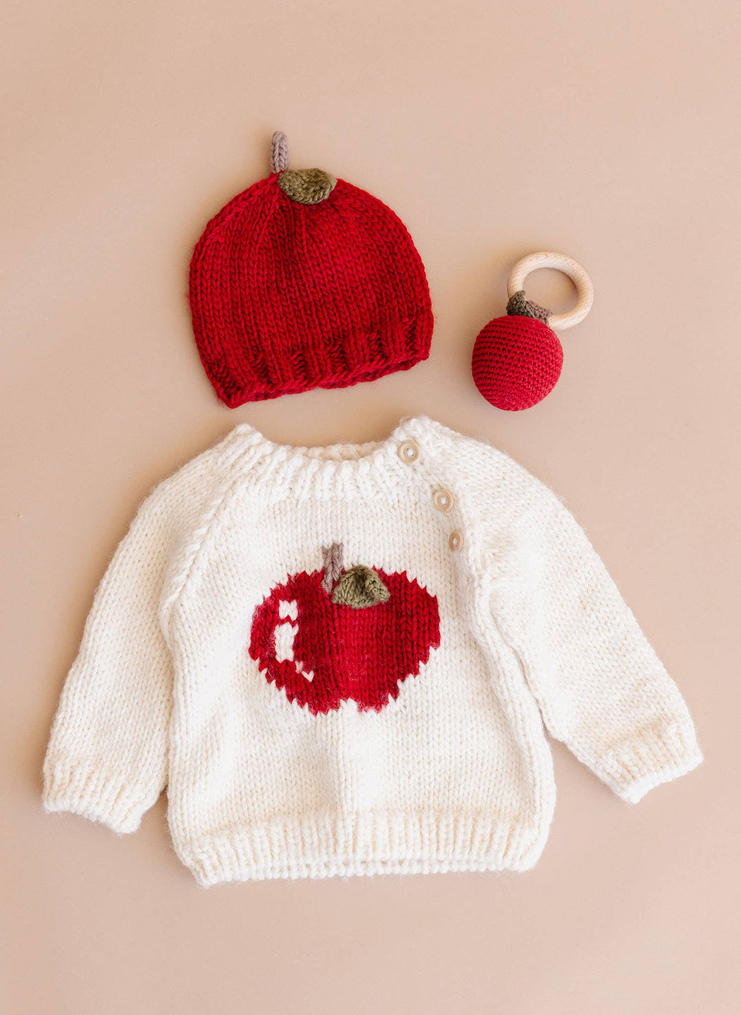 Kids Apple Pullover Sweater