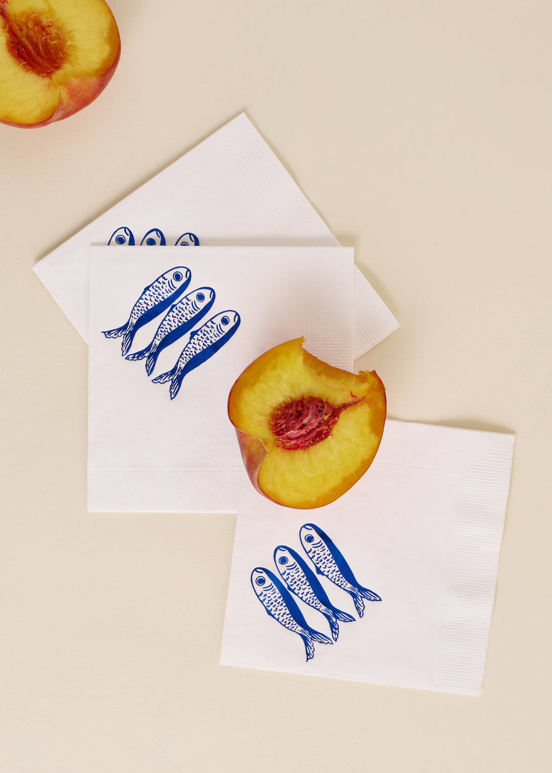 Sardines Cocktail  Napkin - Set of 20