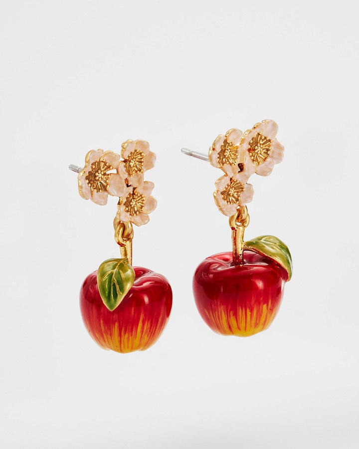 Apple Blossom Drop Earrings