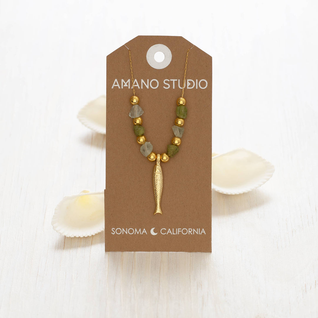 Mediterranean Sea Fish Necklace