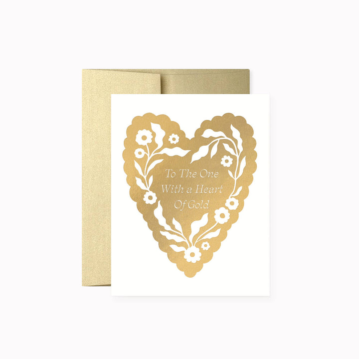 HEART OF GOLD | Valentine's Day Greeting Card