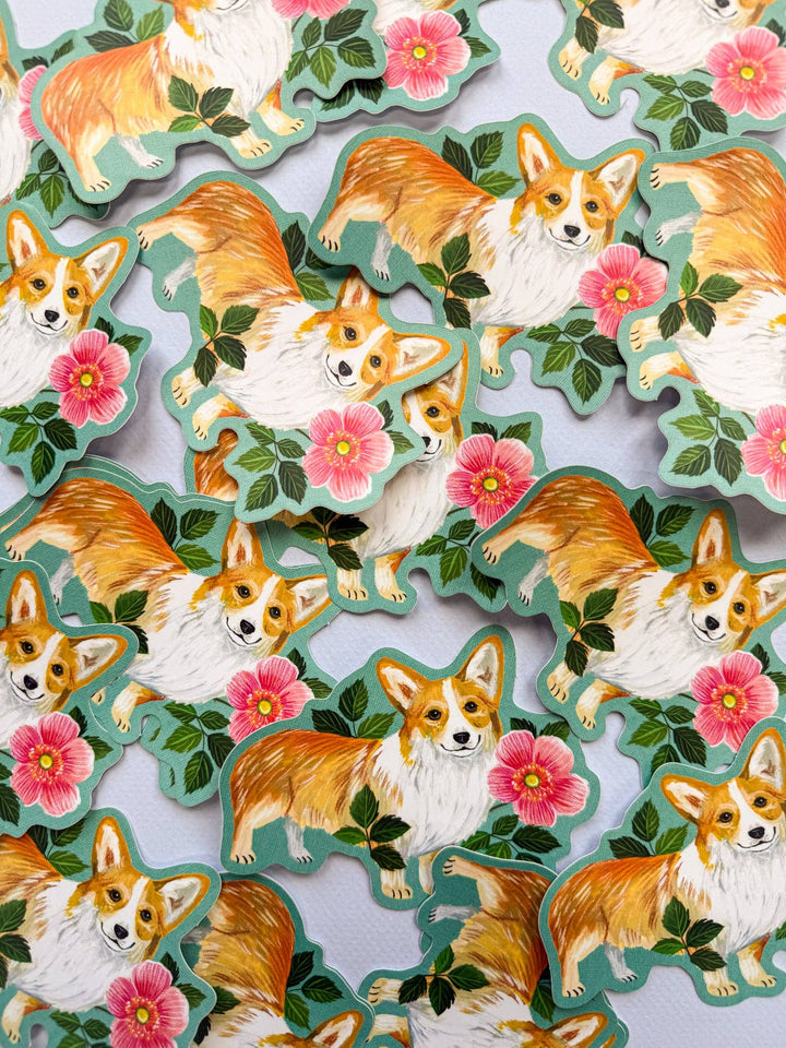 Corgi Sticker