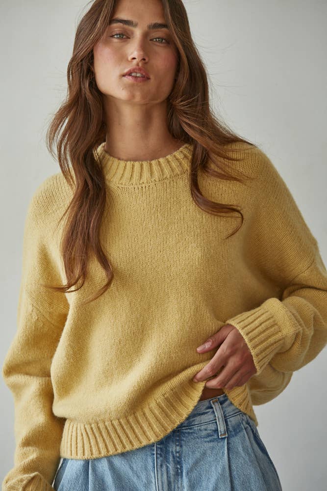 Knit Sweater Long Sleeve Pullover