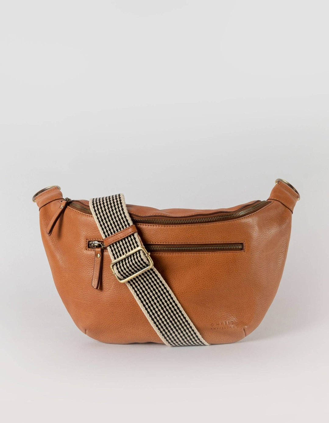 Drew Bum Bag Maxi, Wild Oak Soft Grain Leather