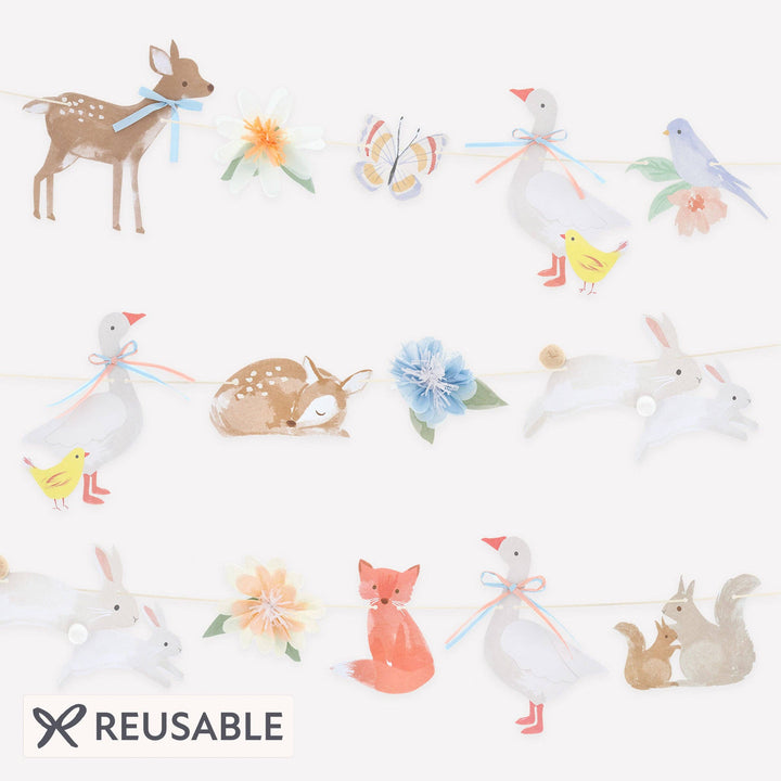 Little Animals Garland Set