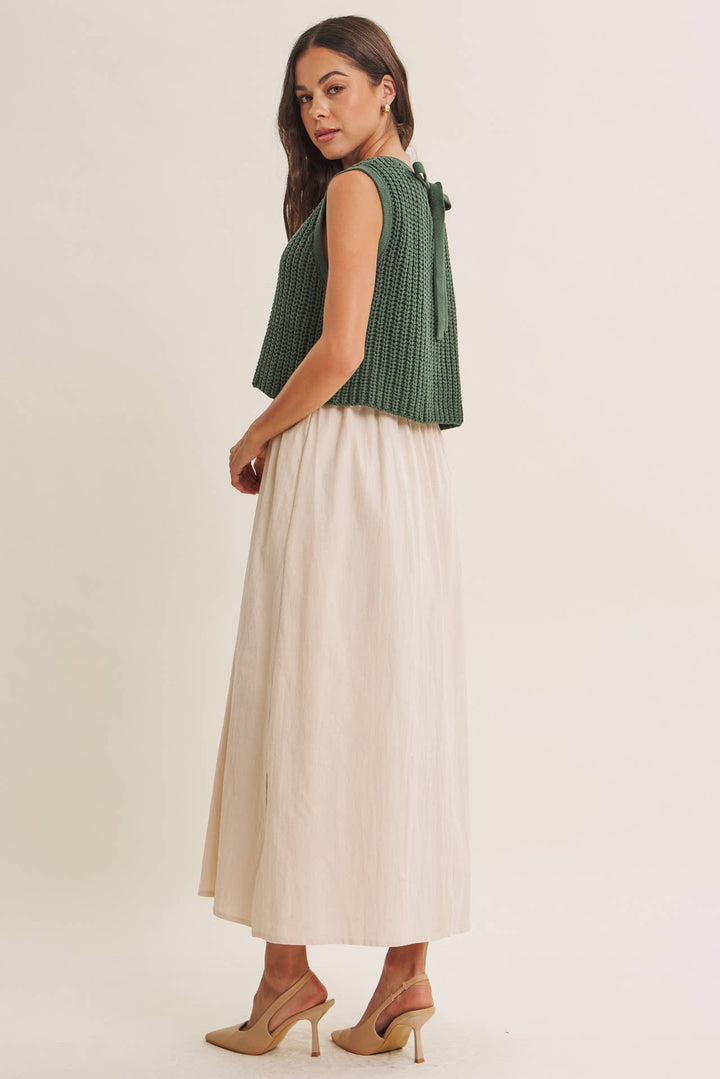 Forest Green Sweater Dress