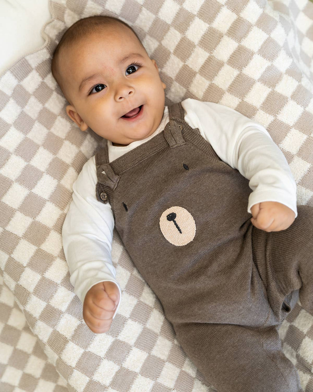 Bear Baby Overall &amp; Bodysuit Set