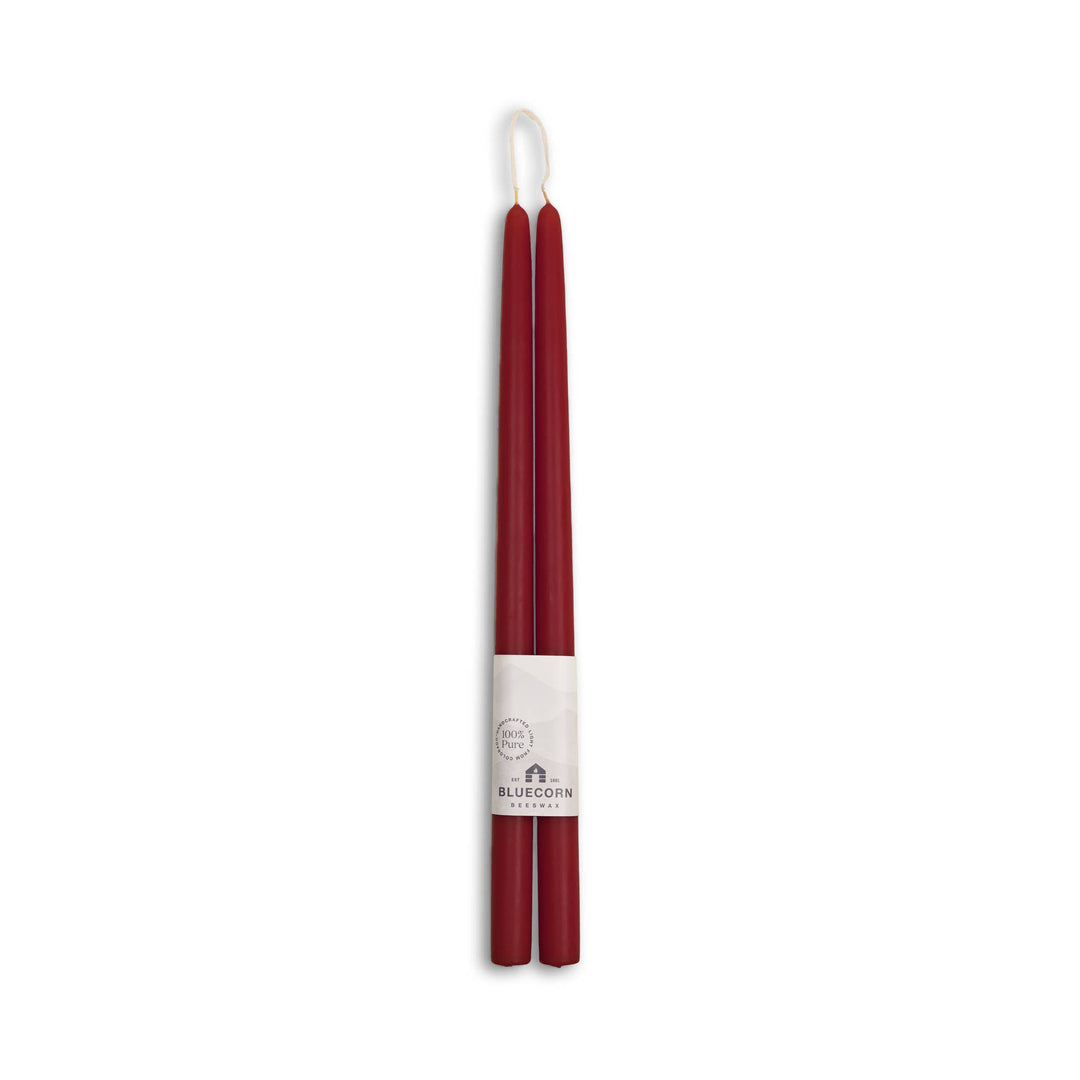 Sky Blue Beeswax Tapers, 3 Sizes