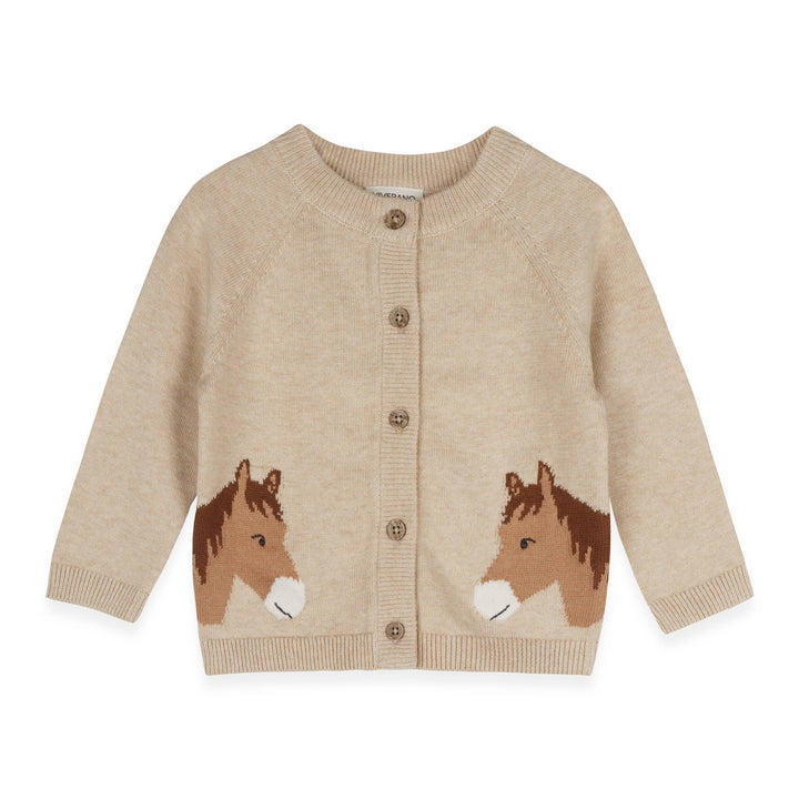 Horse Baby Cardigan