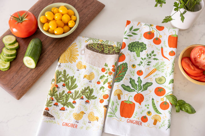 Veggie Tea Towel