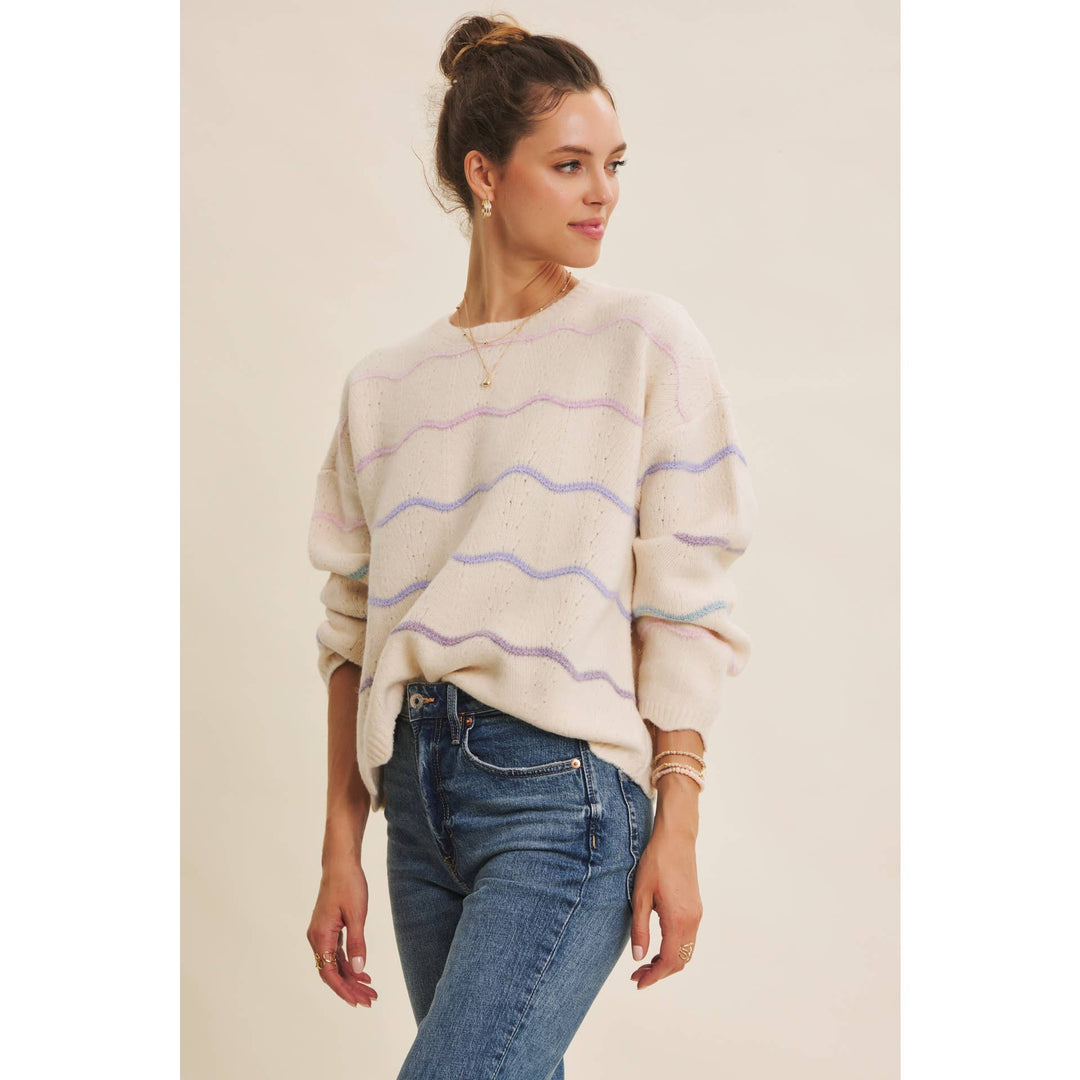 Ombre Wool Blend Sweater