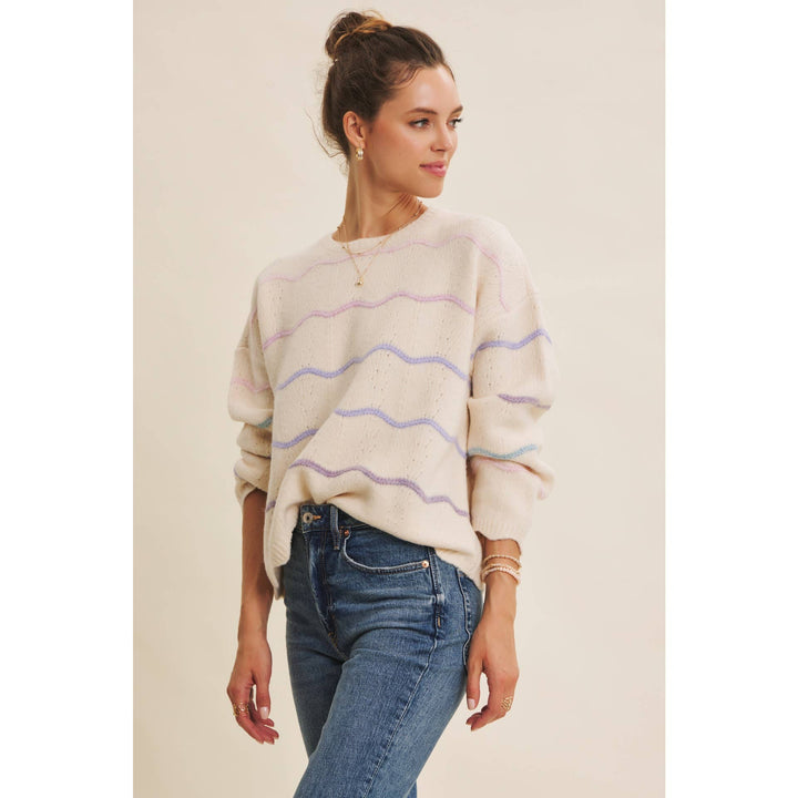 Ombre Wool Blend Sweater