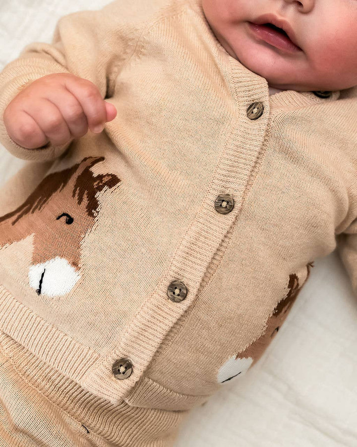 Horse Baby Cardigan