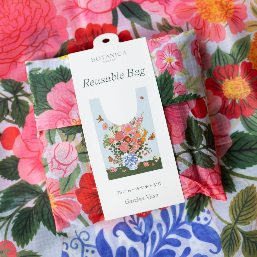 Garden Vase Reusable Bag