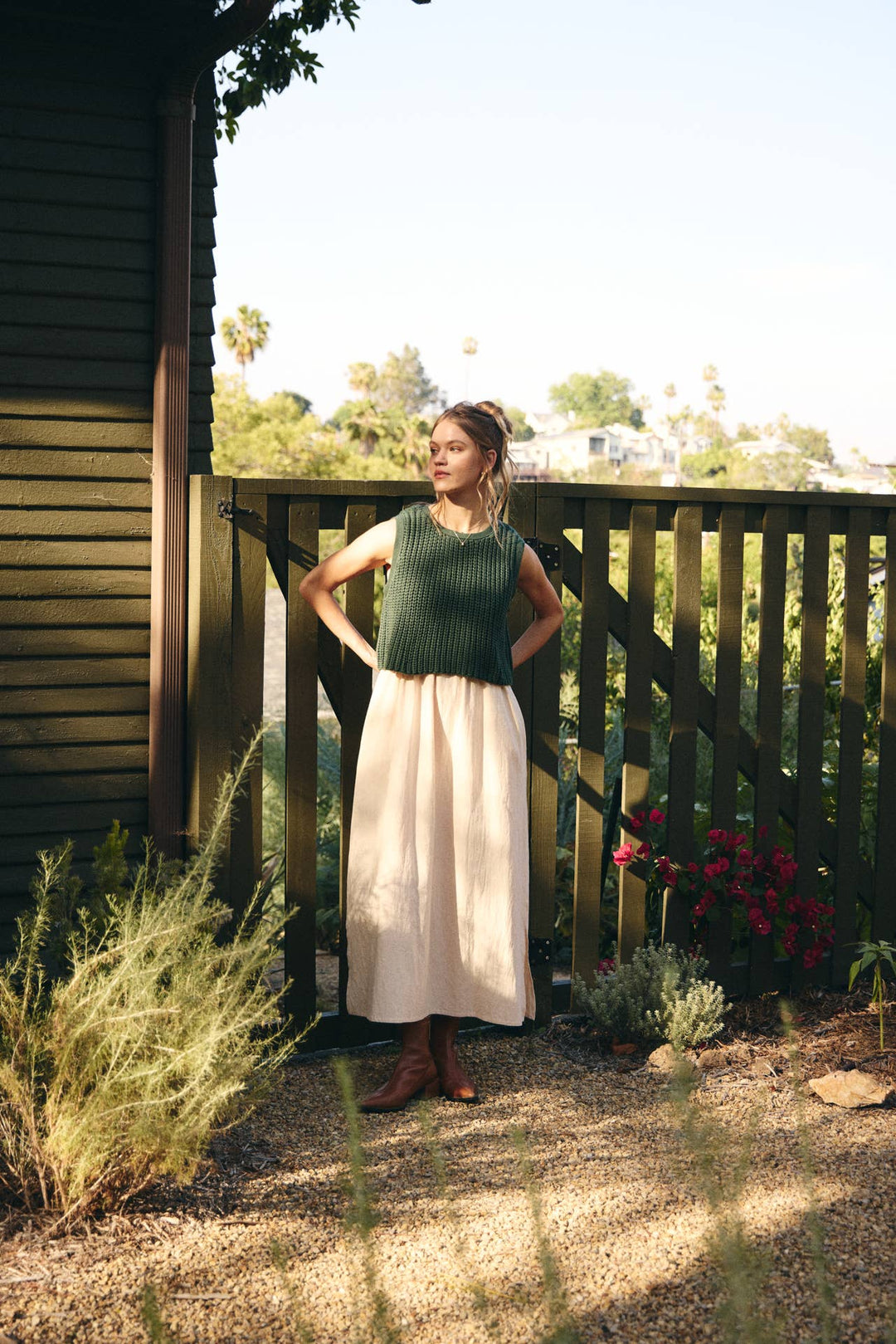 Forest Green Sweater Dress
