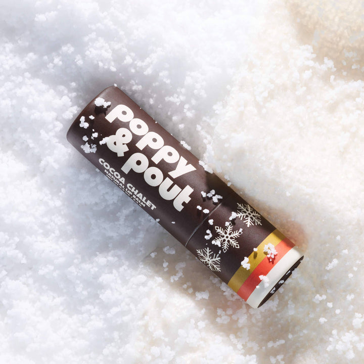 Limited Edition Lip Balm, Retro Ski, Cocoa Chalet