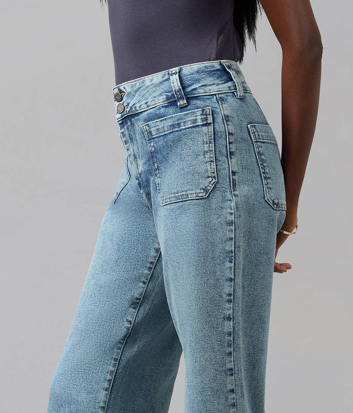 Colette High Rise Wide Leg Jeans