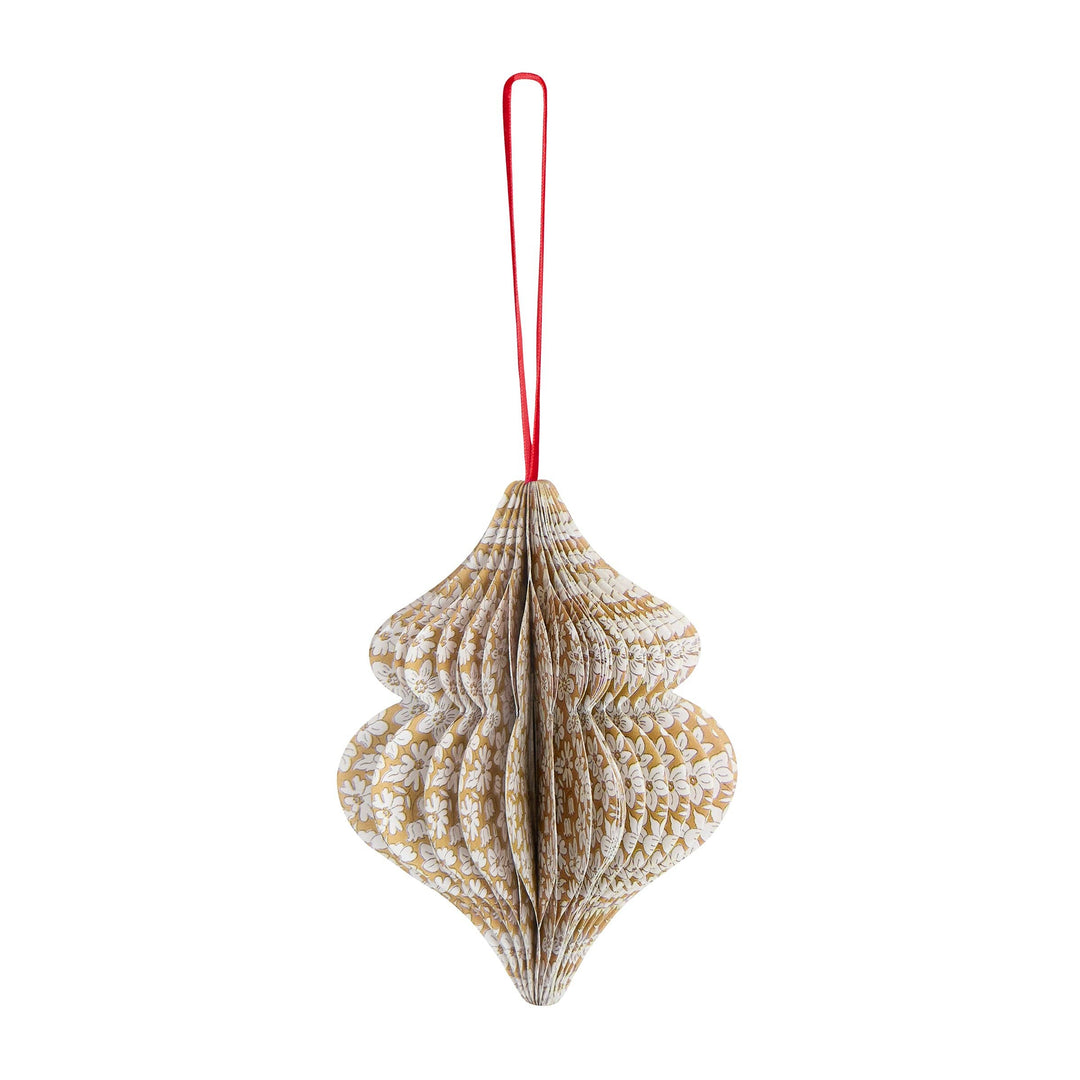 Meri Meri x Liberty Paper Honeycomb Tree Decorations