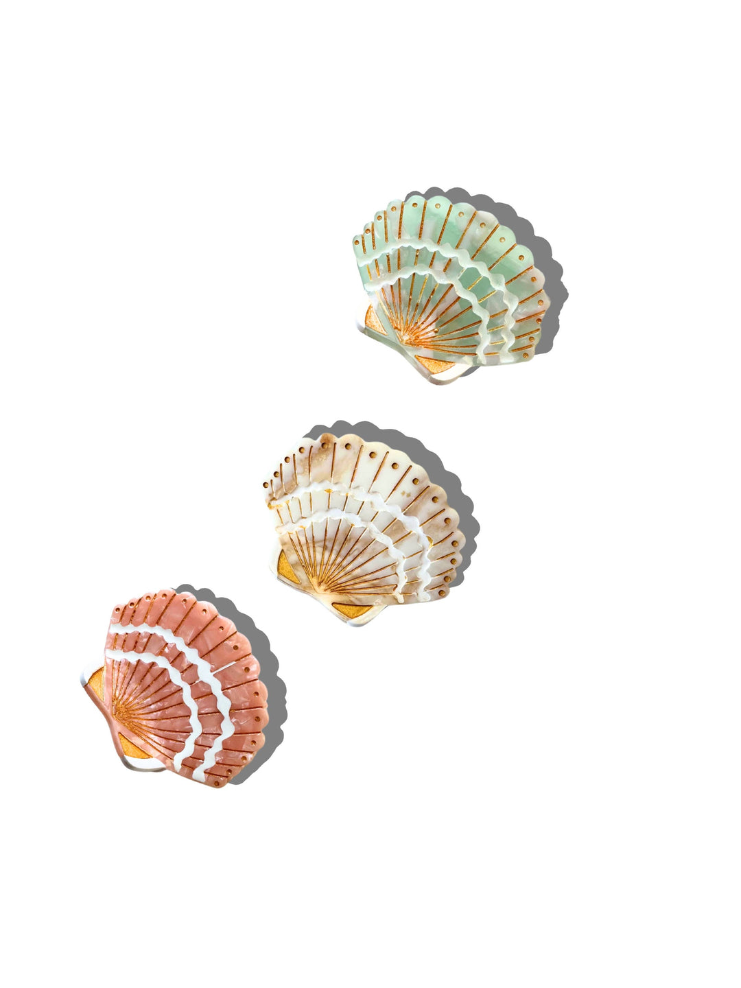 Mini Seashell Claw Hair Clip | Eco-Friendly
