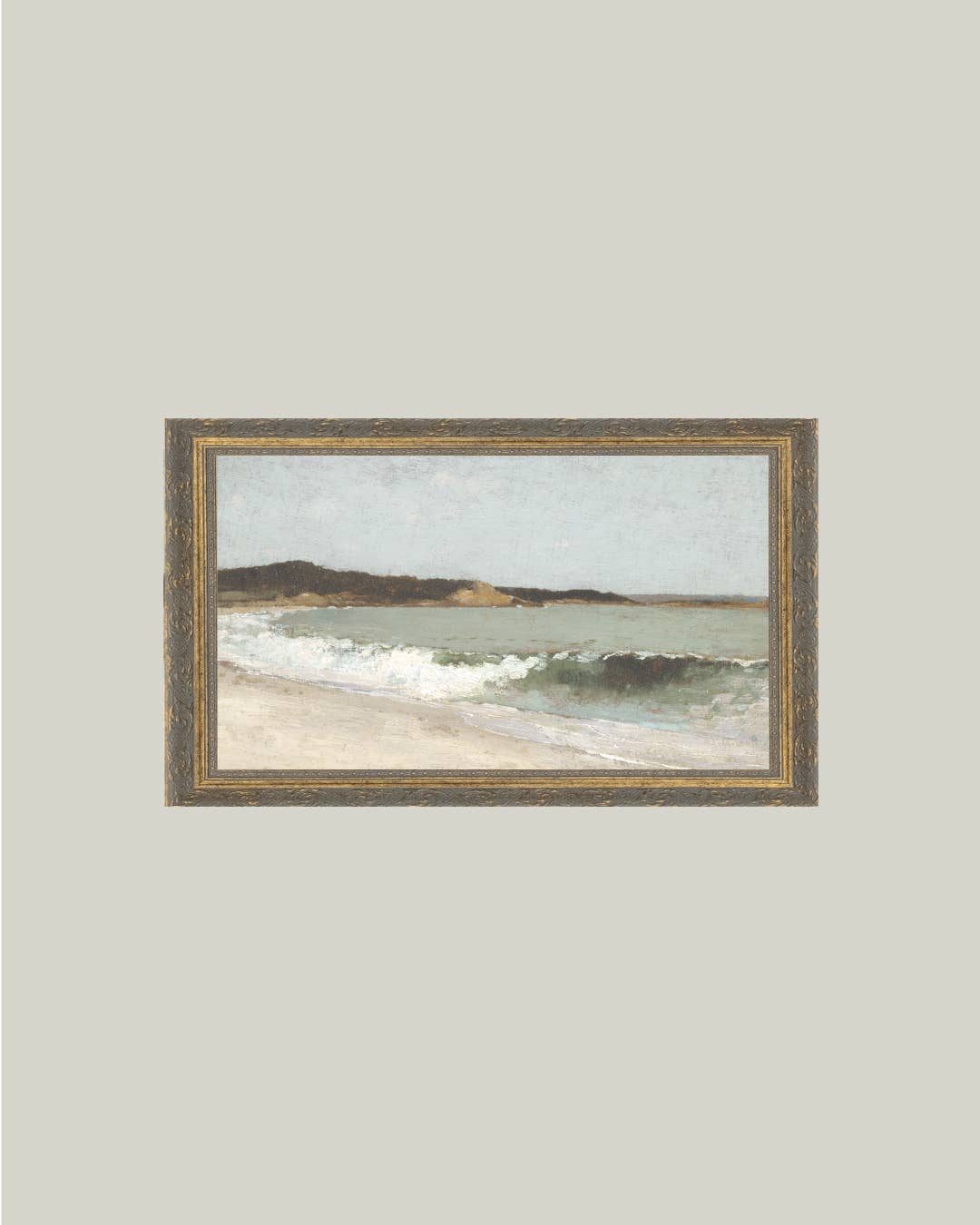 Beach Landscape Framed Art, 7x5