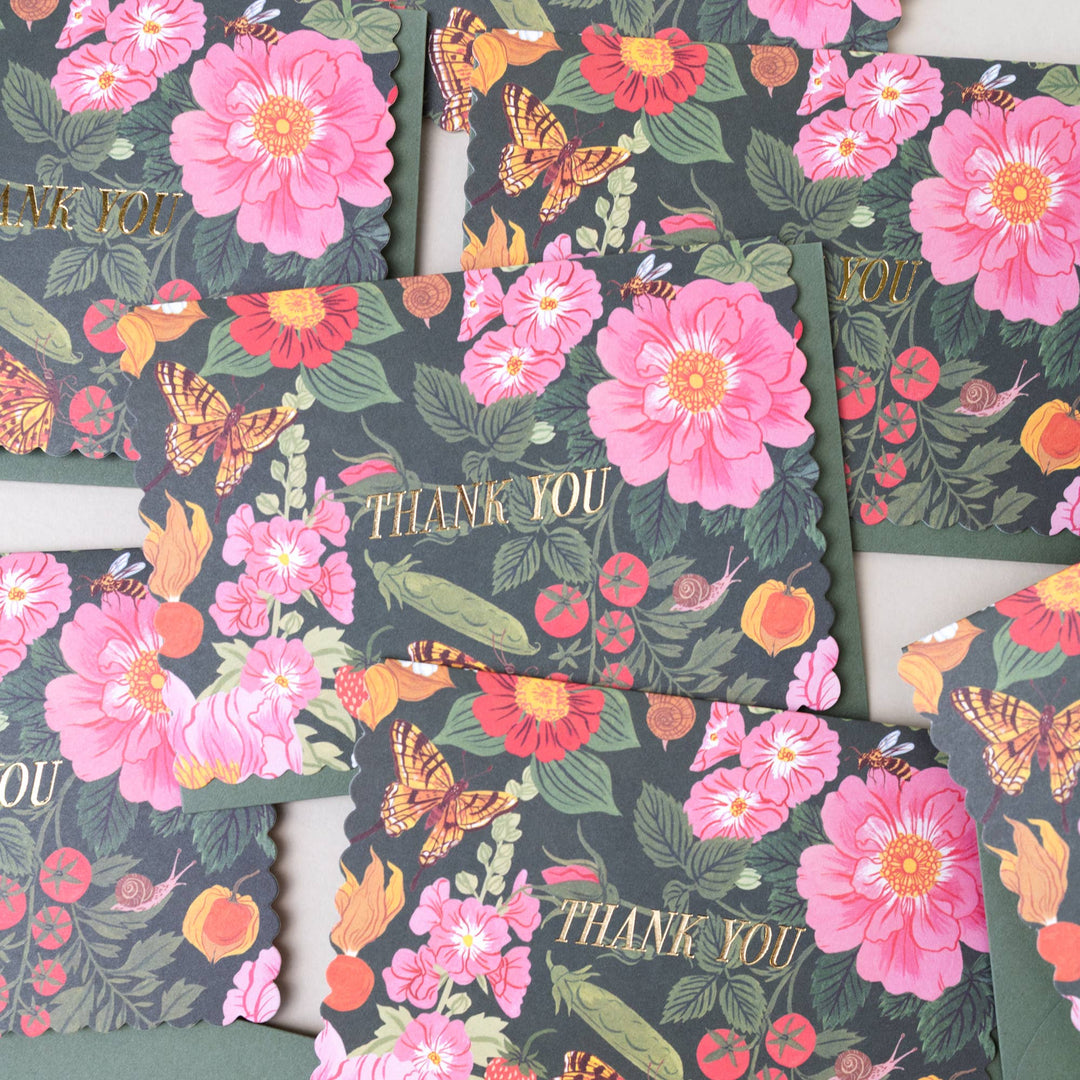 Garden Bloom Thank You Card