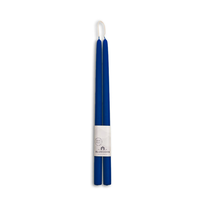 Sky Blue Beeswax Tapers, 3 Sizes