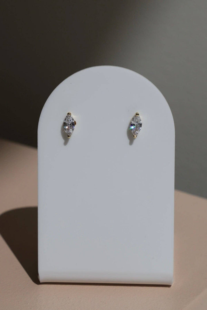 Marquise CZ Studs