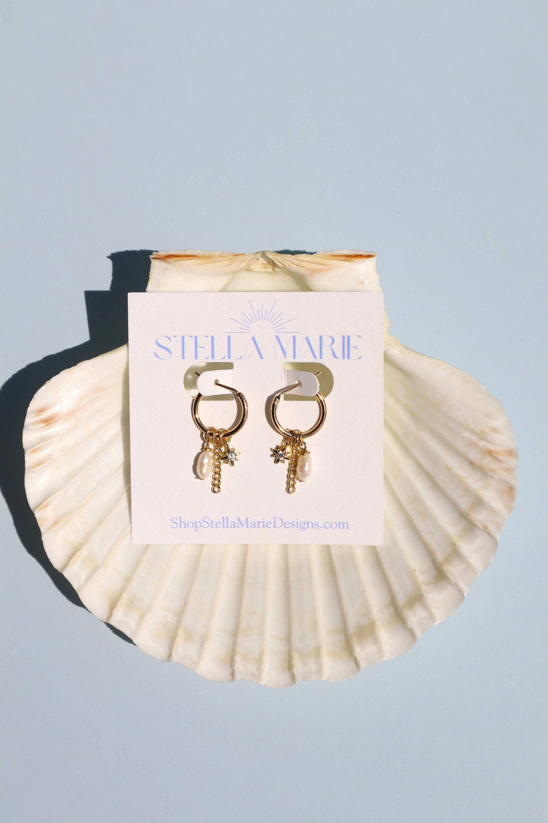 Starburst Charm Earrings