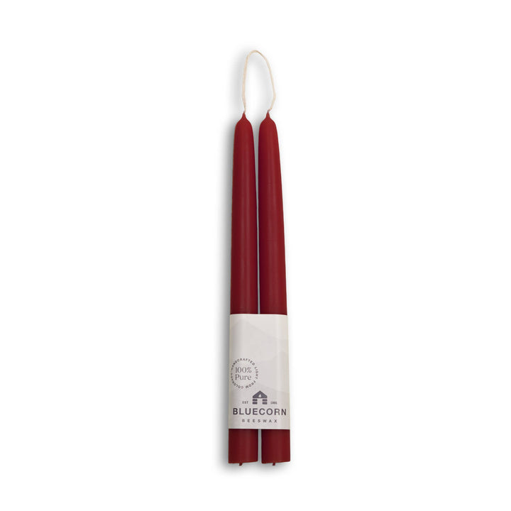Sky Blue Beeswax Tapers, 3 Sizes