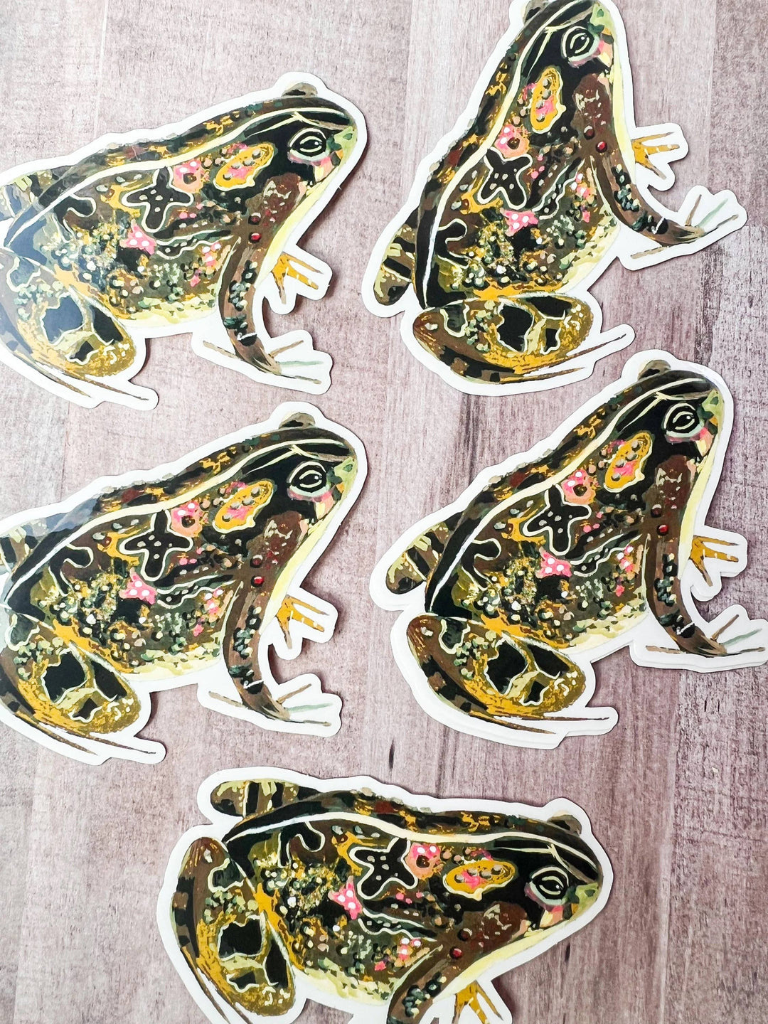 Garden Toad Sticker