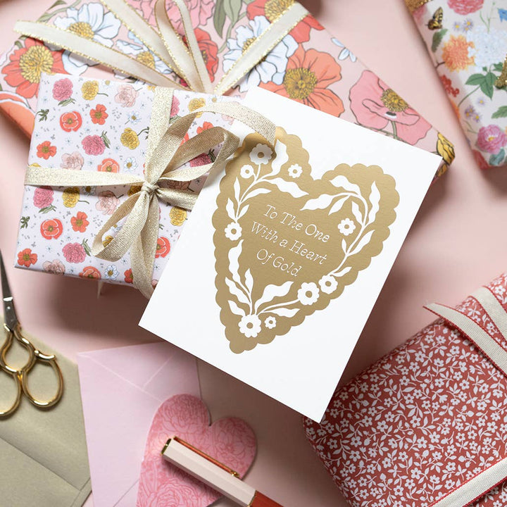 HEART OF GOLD | Valentine's Day Greeting Card