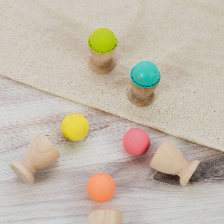 Wooden Egg Cup Holders for 2-1/2" Egg