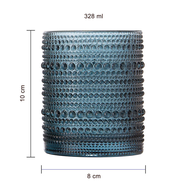 Sage Hobnail Beaded Tumbler