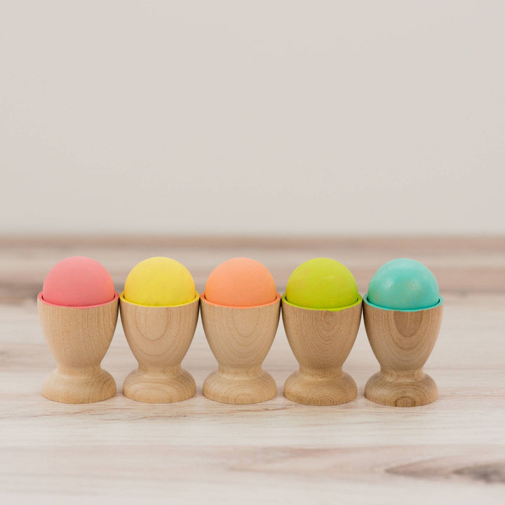 Wooden Egg Cup Holders for 2-1/2" Egg