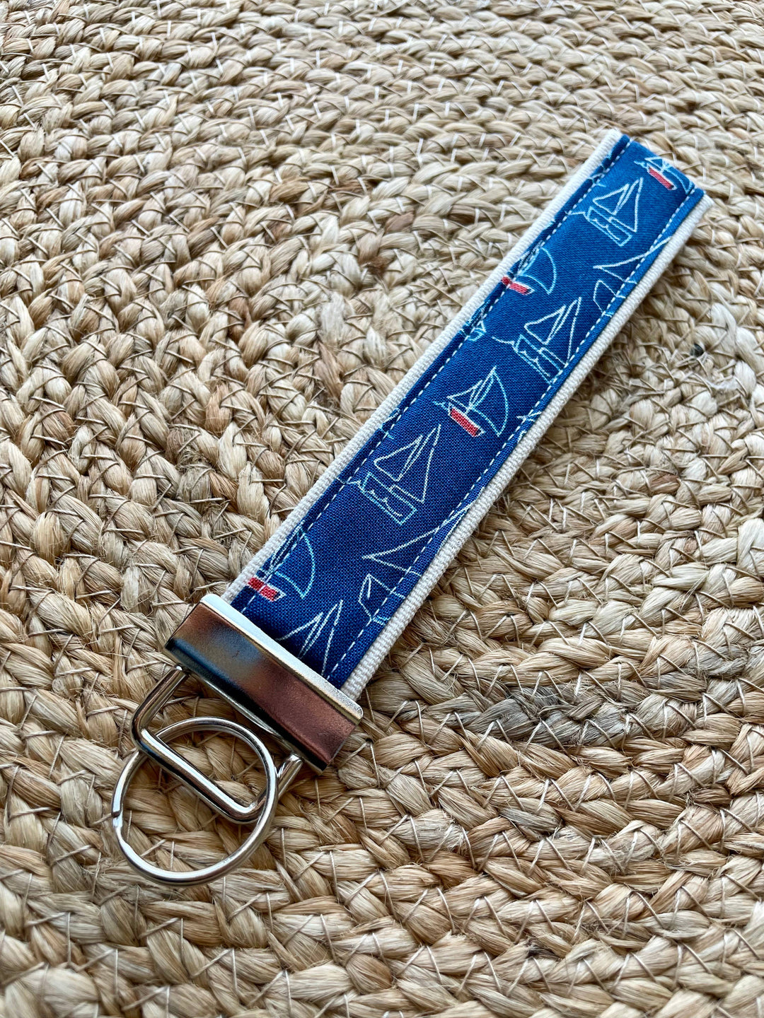 Sailboat Keychain Wristlet