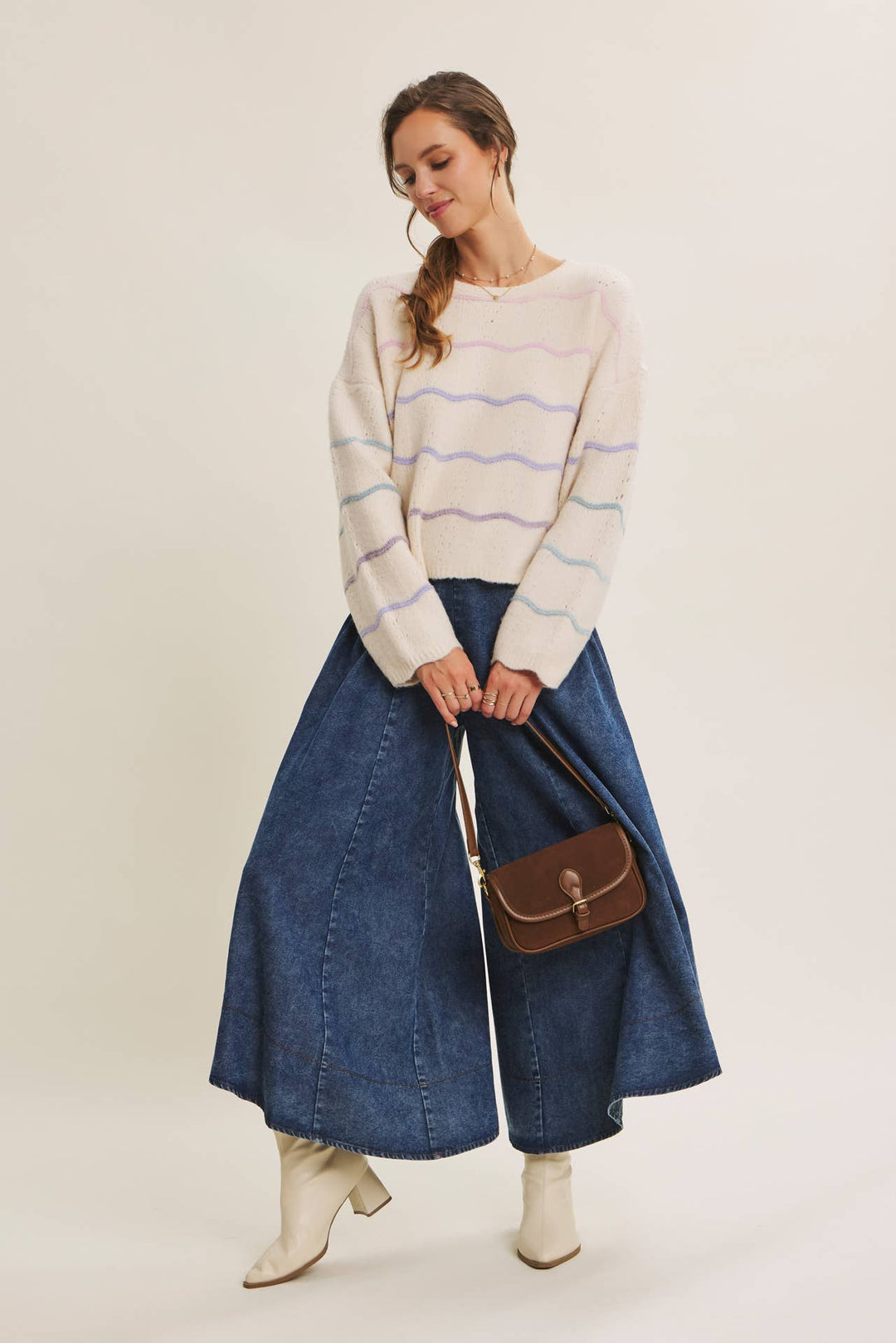 Ombre Wool Blend Sweater