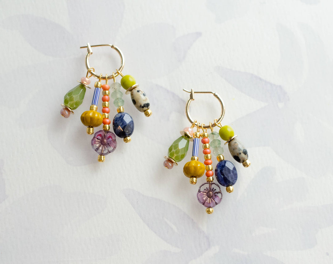 Quinn Charm Dangle Earrings