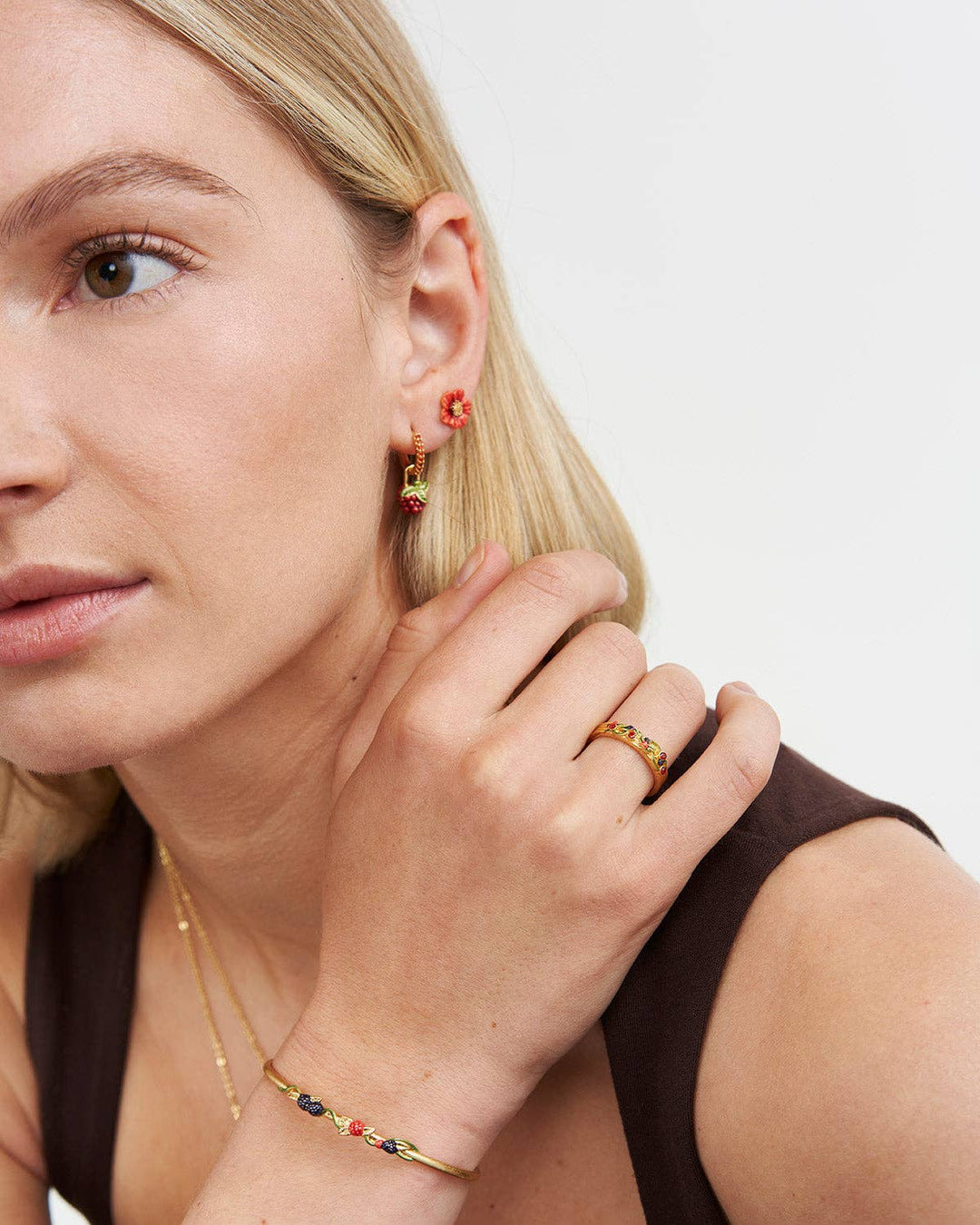 Orla Hedgerow Ring, 2 Sizes