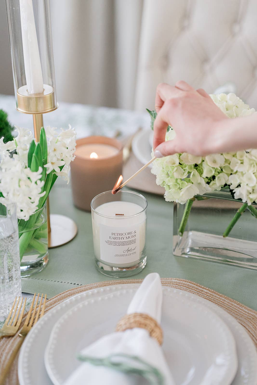 PETRICORE & EARTHY MOSS | Clean Signature Coconut Soy Candle