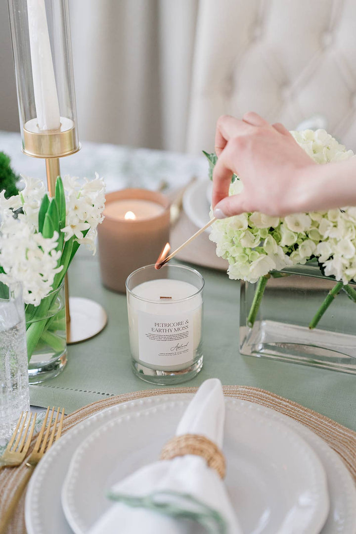 PETRICORE & EARTHY MOSS | Clean Signature Coconut Soy Candle