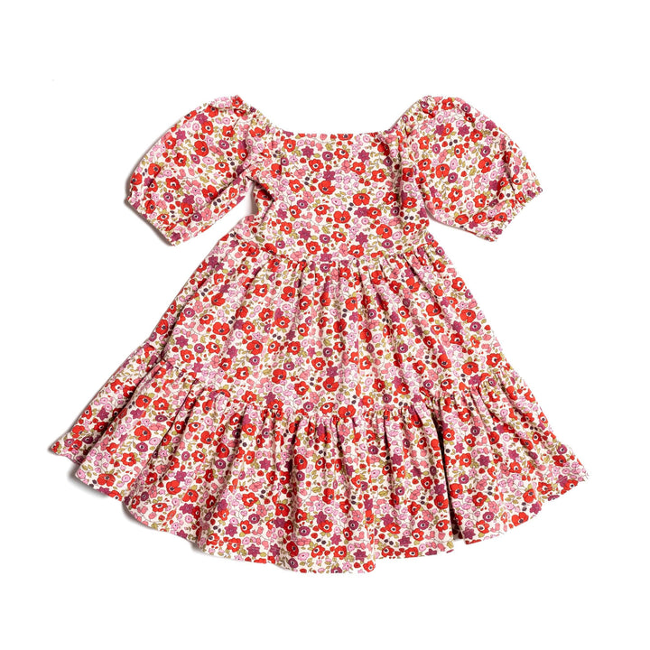 The Juliet Dress in Poppy Floral