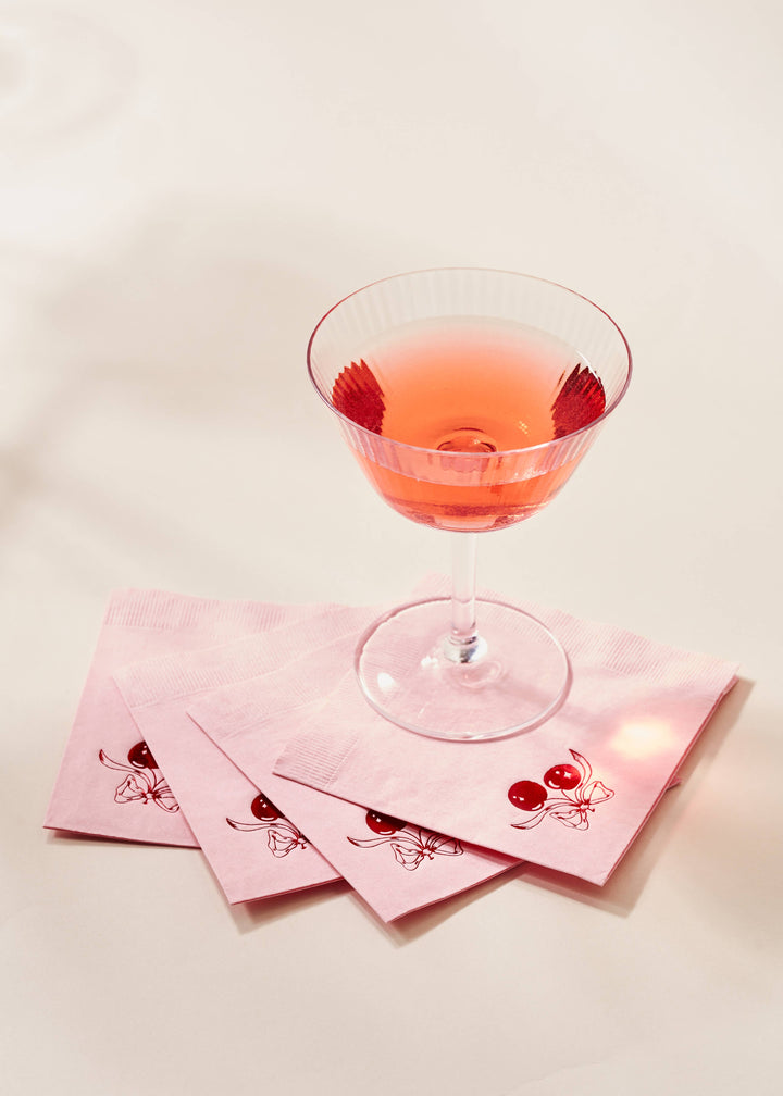 Red Cherries Napkin - Set of 20