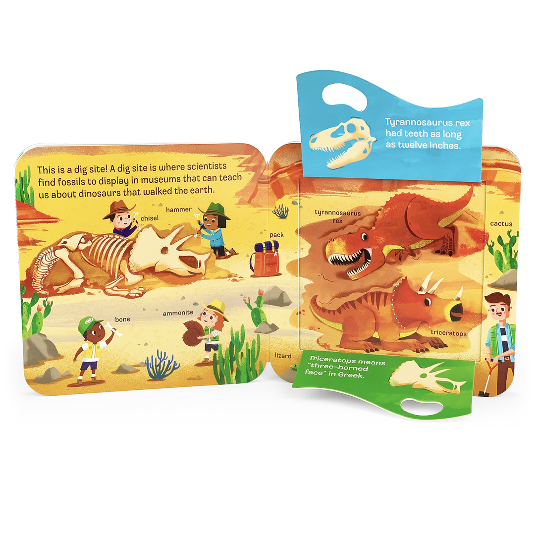 Dino Lift-a-Flap Dinosaur Novelty Board Book