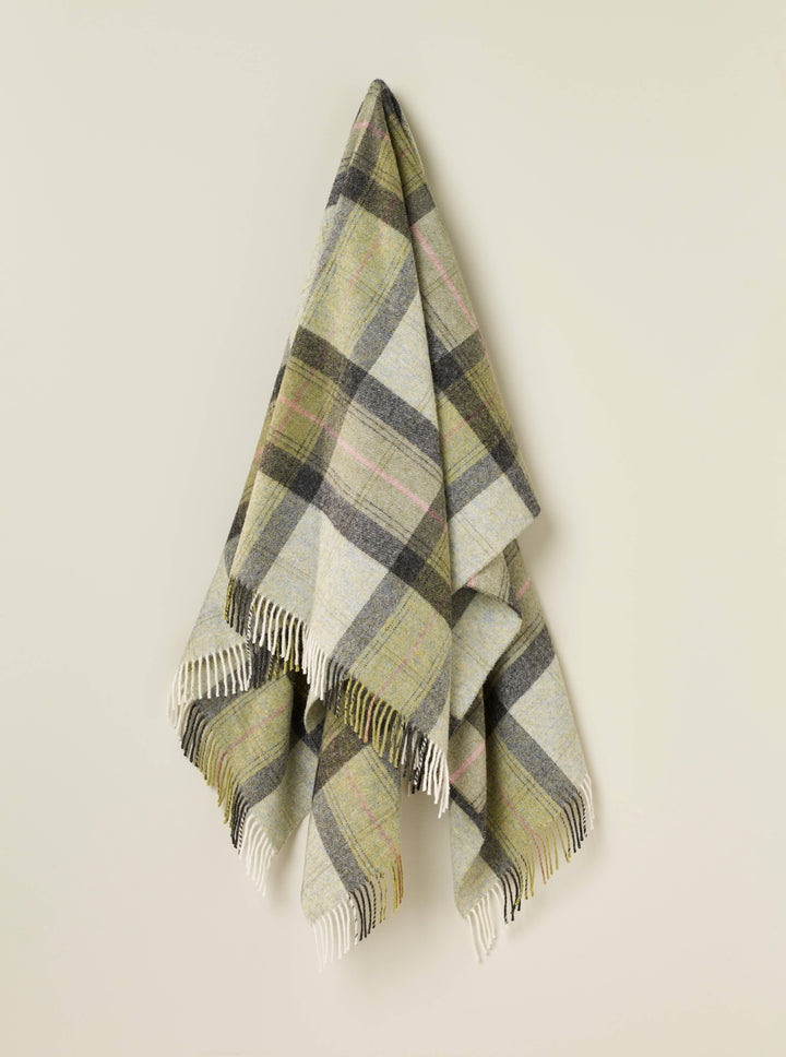 Skye Range Shetland Quality Wool Throw, 2 Colors