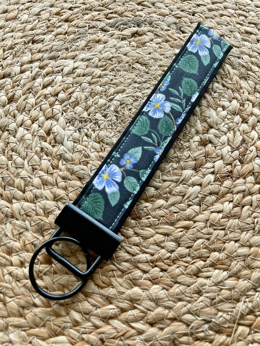 Briar Black Keychain Wristlet