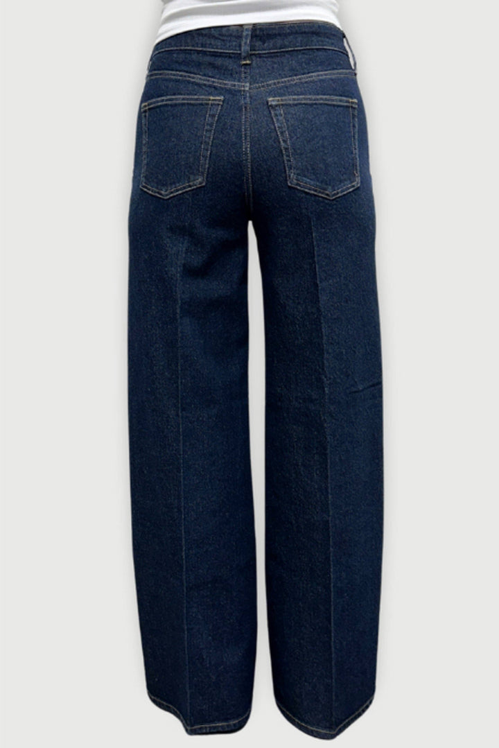 Andrews High Rise Extra Wide Leg in Timbers