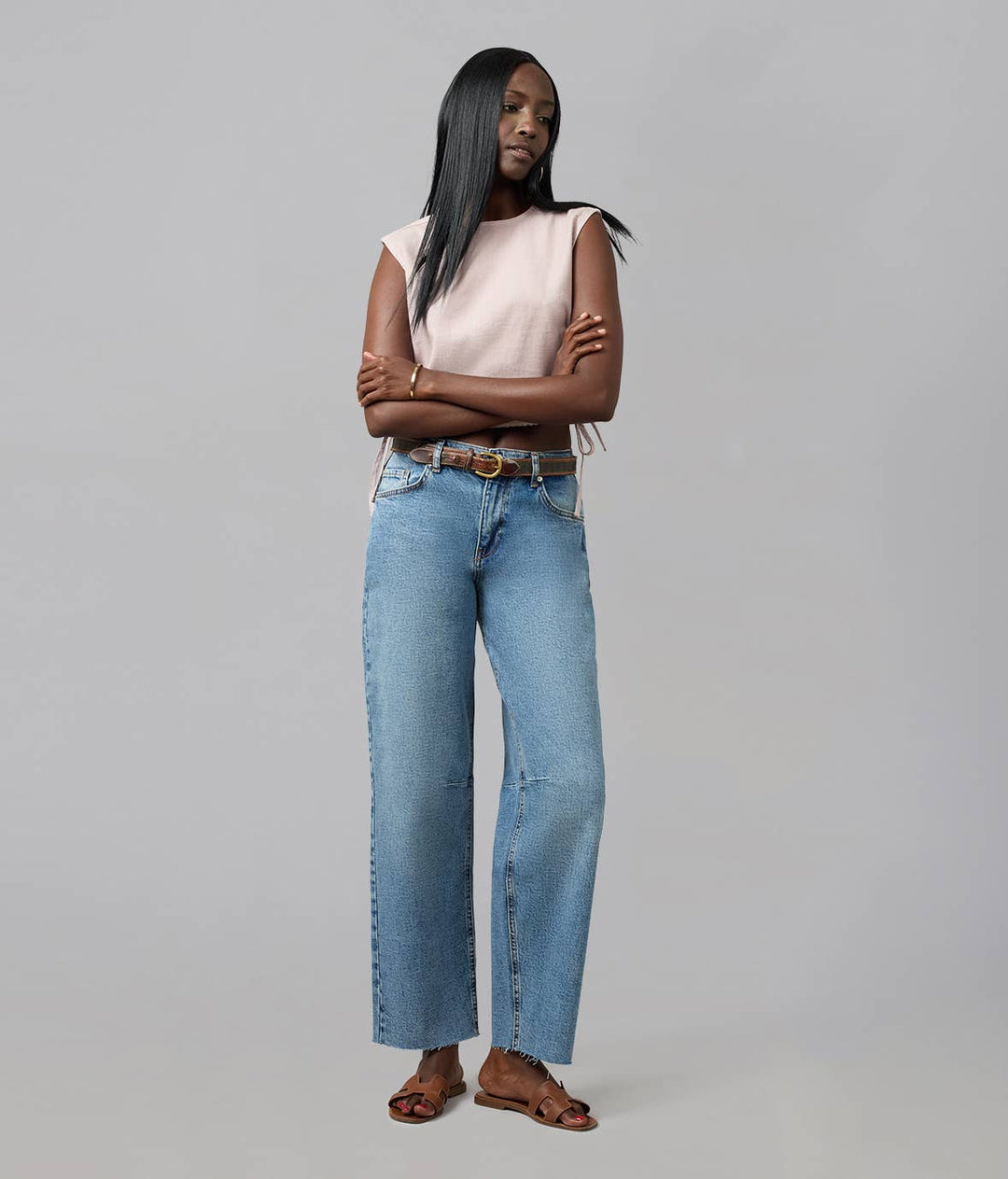 Dylan High Rise Barrel Jeans