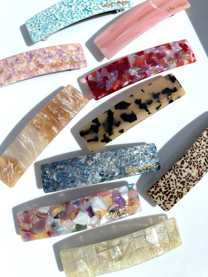 French Barrette Clip-3 Colors