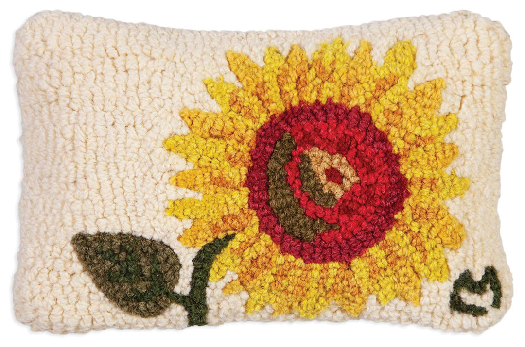 Bright Sunflower Hook Pillow